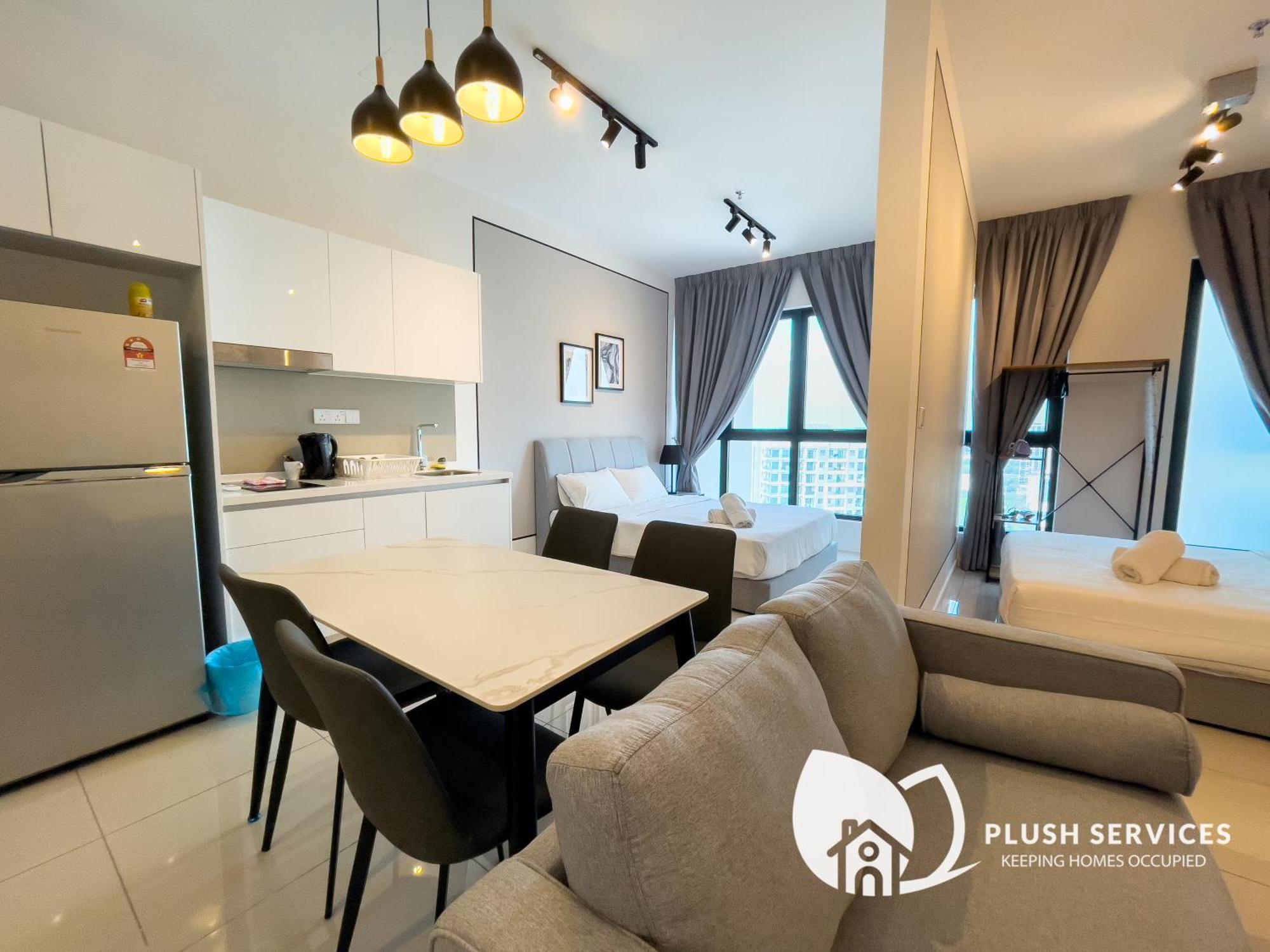 Highpark Suites At Petaling Jaya, Kelana Jaya By Plush Ruang foto