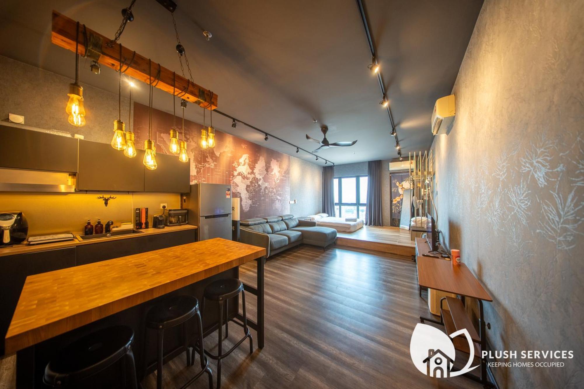 Highpark Suites At Petaling Jaya, Kelana Jaya By Plush Ruang foto
